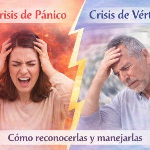 COMO RECNOOCER Y TRATAR CRISIS DE VÉRTIGO Y PÁNICO